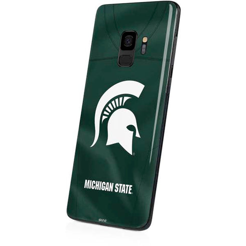 Michigan State University Green Jersey Galaxy S9 Skin